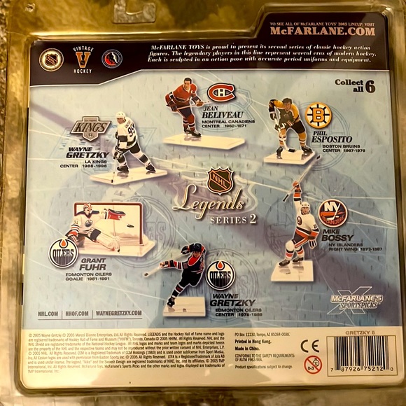 Wayne Gretzky McFarlane Legends Series 2 Action Figure LA Kings Center - Picture 4 of 8